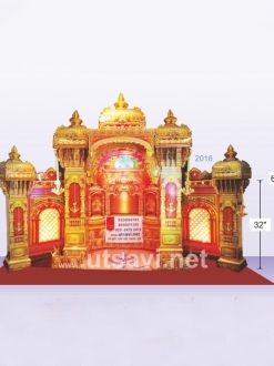 SIDDHIVINAYAK MAKHAR 40″ -2 JALI SET