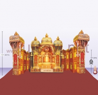 Siddhivinayak Jaipur Palace 24 Jali Set