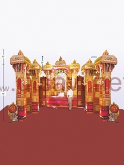 Siddhivinayak Jaipur Palace 60 Jali Set